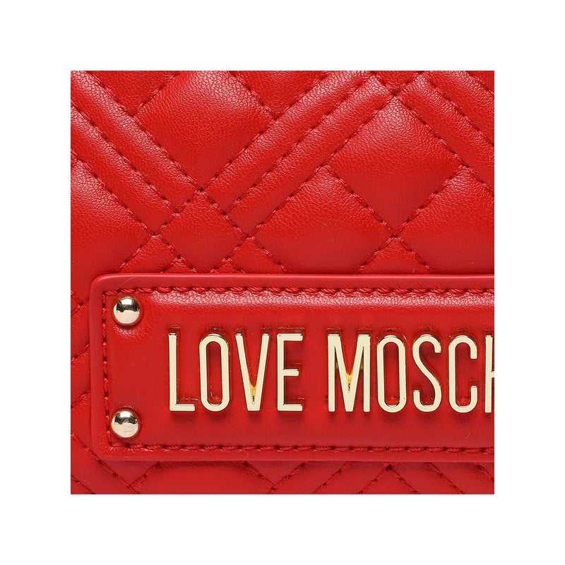 Love Moschino – Schicke Umhängetasche aus rosa Kunstleder