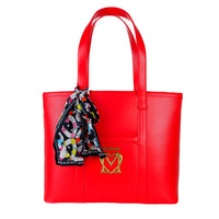 Love Moschino – Schicke Shopper-Tasche aus Kunstleder in Rosa