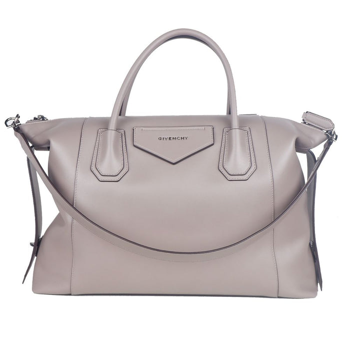 Givenchy Gray Leather Crossbody Bag