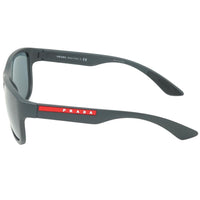 Prada Sport Mens Ps01Us Ufk5L0 Sunglasses Black