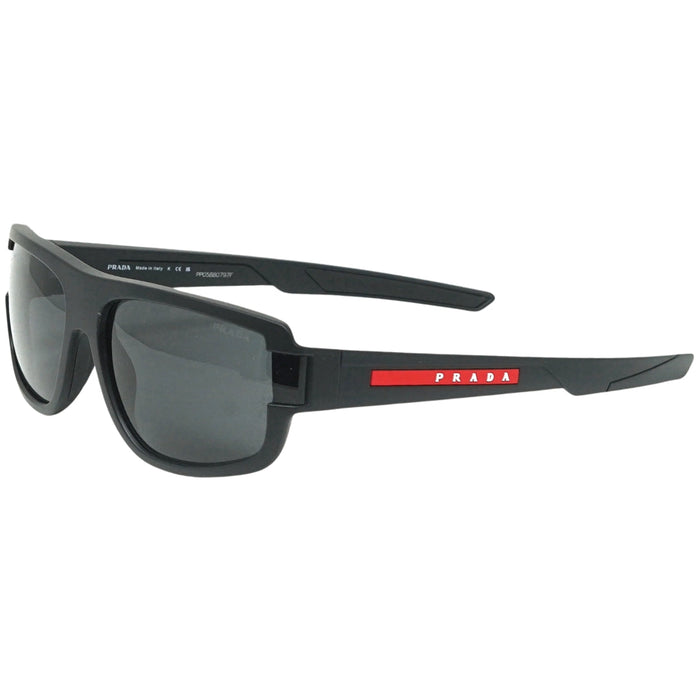 Prada Sport Mens Ps03Wsf Dg006F Sunglasses Black