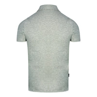 Aquascutum Mens Qmp020 94 Polo Shirt Grey