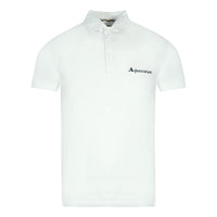 Aquascutum Mens Qmp021 01 Polo Shirt White