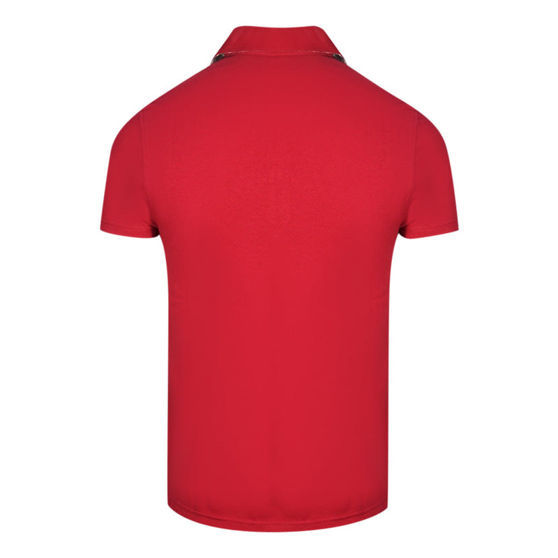 Aquascutum Mens Qmp021 32 Polo Shirt Red