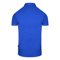 Aquascutum Mens Qmp021 81 Polo Shirt Blue
