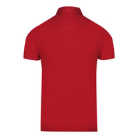 Aquascutum Mens Qmp026 32 Polo Shirt Red