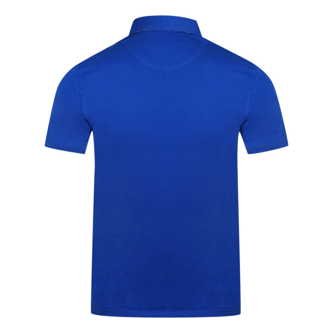 Aquascutum Mens Qmp026 81 Polo Shirt Blue