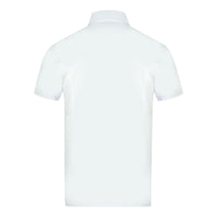 Aquascutum Mens Qmp050 01 Polo Shirt White