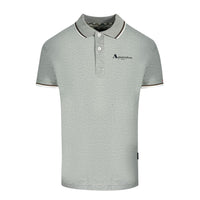 Aquascutum Mens Qmp051 94 Polo Shirt Grey