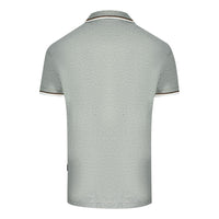 Aquascutum Mens Qmp051 94 Polo Shirt Grey