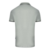 Aquascutum Mens Qmp052 94 Polo Shirt Grey