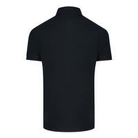 Aquascutum Mens Qmp053 99 Polo Shirt Black