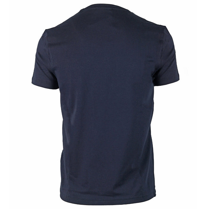 Aquascutum Herren Qmt021M0 03 T-Shirt, Marineblau