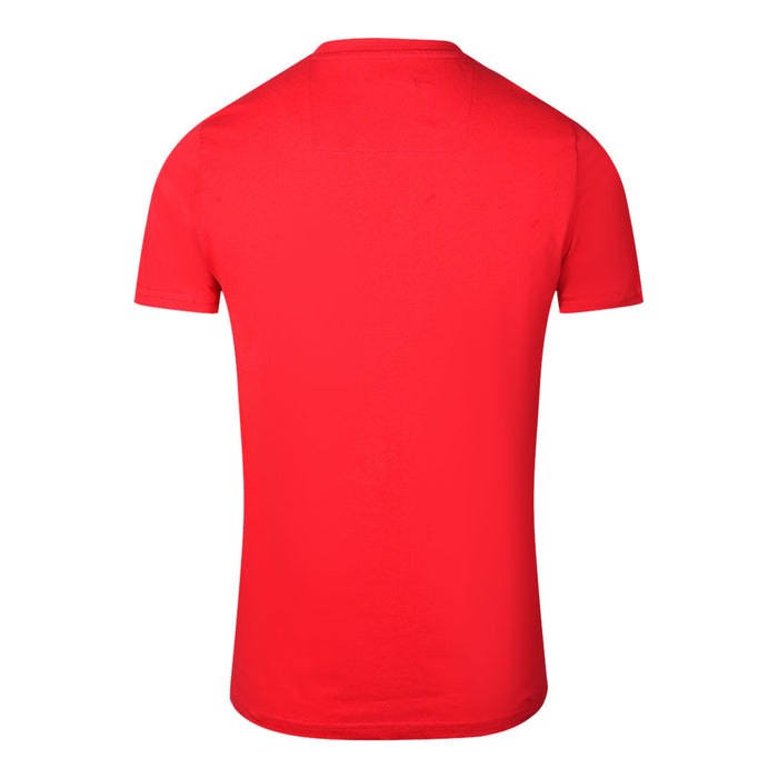 Cavalli Class Herren Qxt61R Jd060 02000 T-Shirt rot
