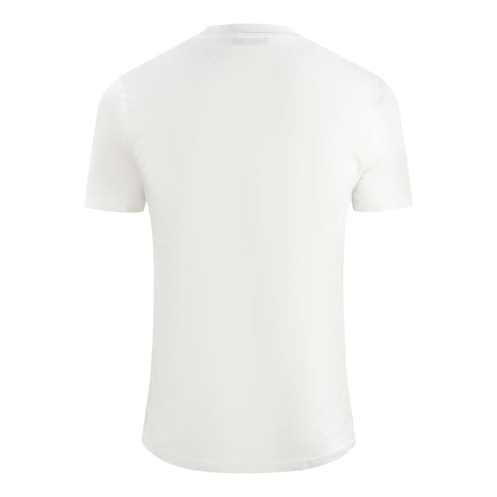 Cavalli Class Herren Rxt60D Jd060 00053 T-Shirt Weiß