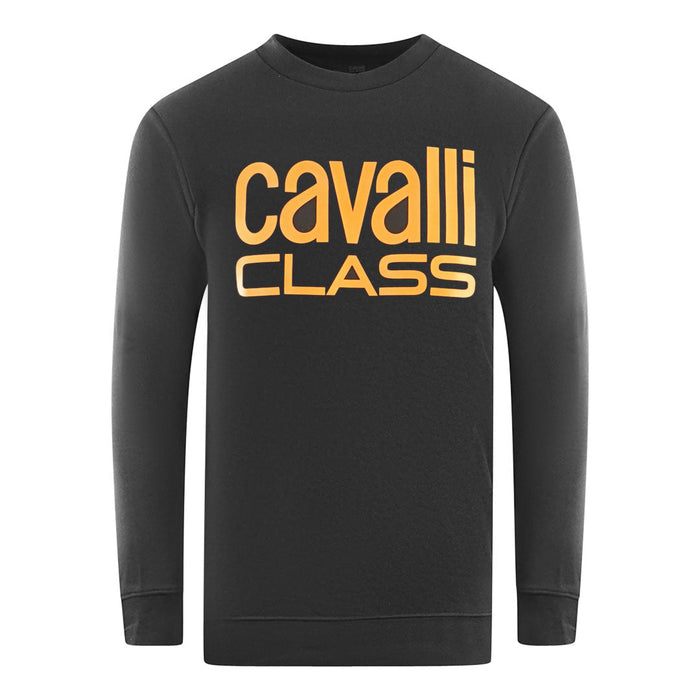 Cavalli Class Herren Pullover Rxt65C Cf062 05051 Schwarz