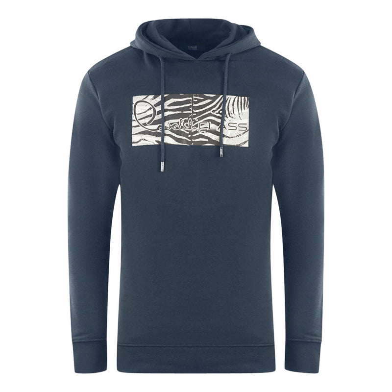 Cavalli Class Mens Rxt65J Cf062 04926 Sweatshirt Navy Blue