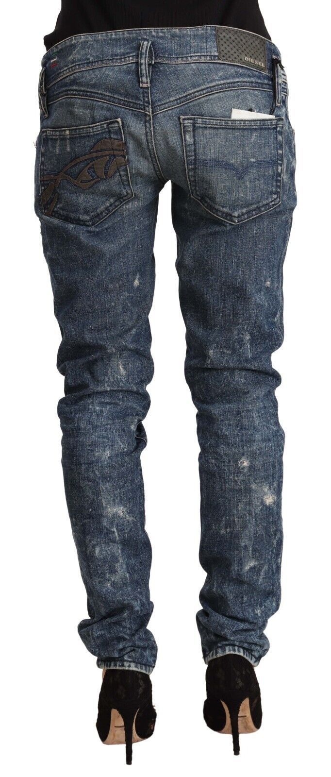 Diesel – Schicke Skinny-Jeans mit niedriger Taille