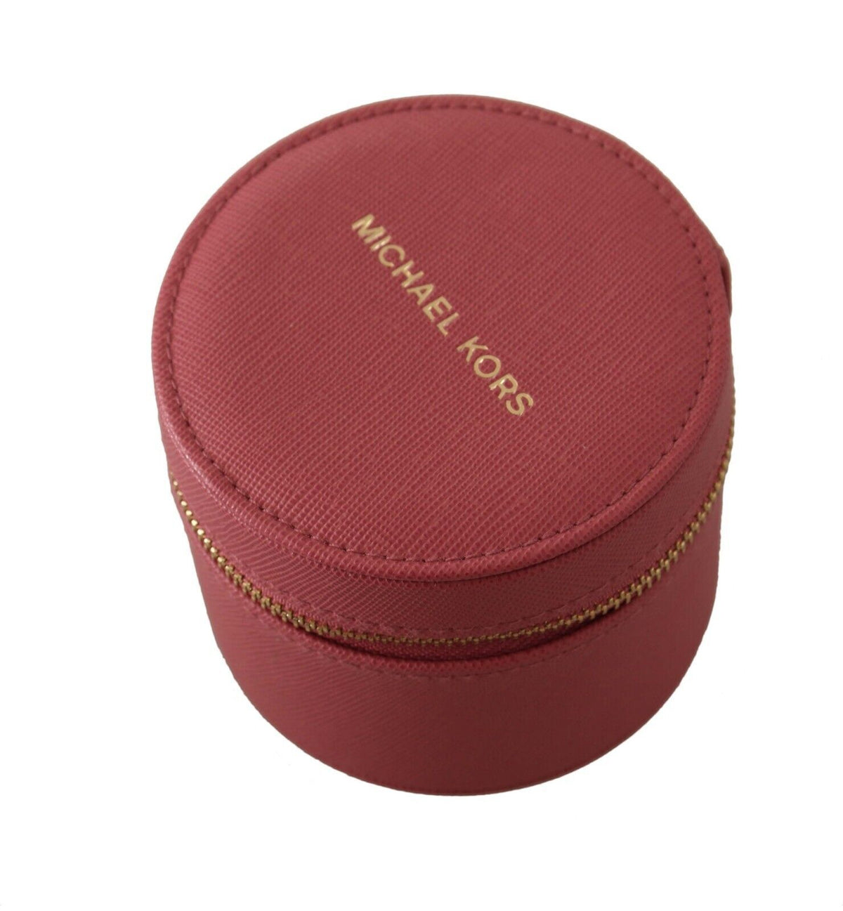 Michael Kors – Elegante, runde Geldbörse aus rosa Leder