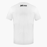Just Cavalli Herren S03GC0514 100 T-Shirt Weiß