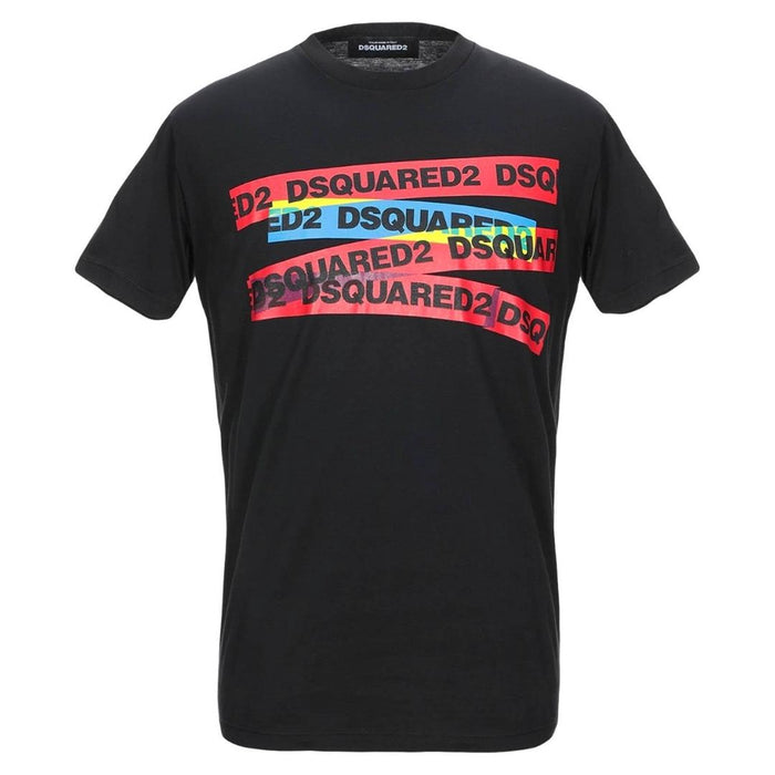 Dsquared2 Mens S71Gd0740 900 T Shirt Black