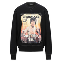 Dsquared2 Bruce Lee Dont Think Feel Black Sweater.