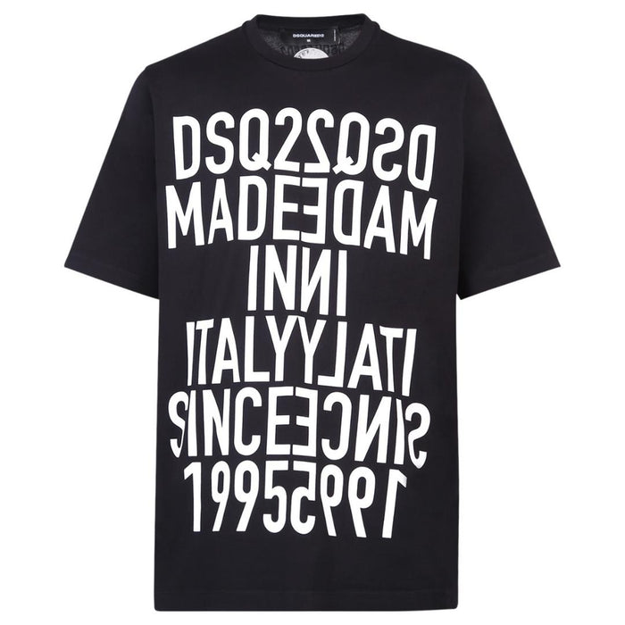 Dsquared2 Mens T Shirt S74Gd0818 900 Black
