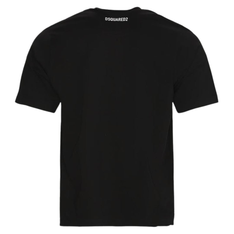 Dsquared2 Herren T-Shirt S74Gd0818 900 Schwarz