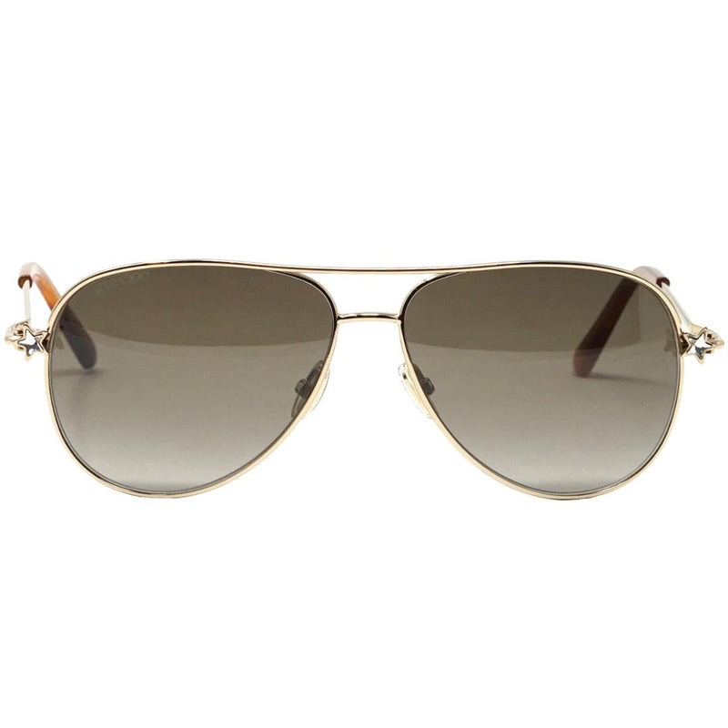 Jimmy Choo Women Sansa 0J5G Hasunglasses Gold