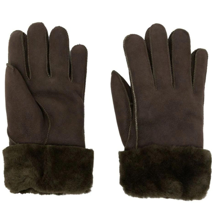 Parajumpers Mens Shearling Gloves Gloves Brown