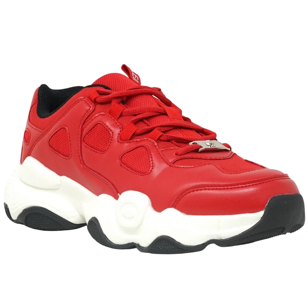 Plein Sport Mens Sips1007 52 Trainers Red
