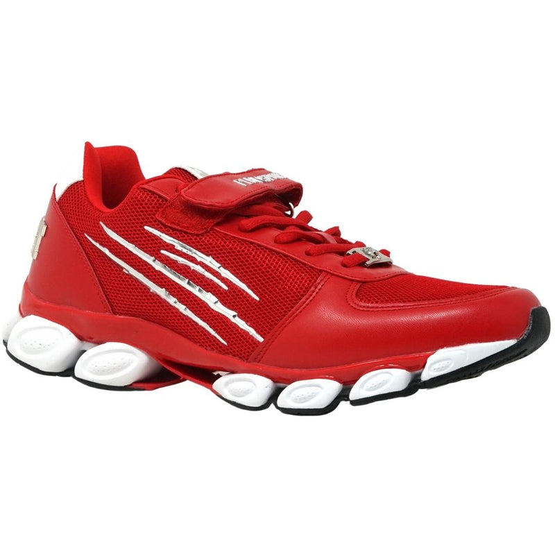 Plein Sport Claws Red Sneakers