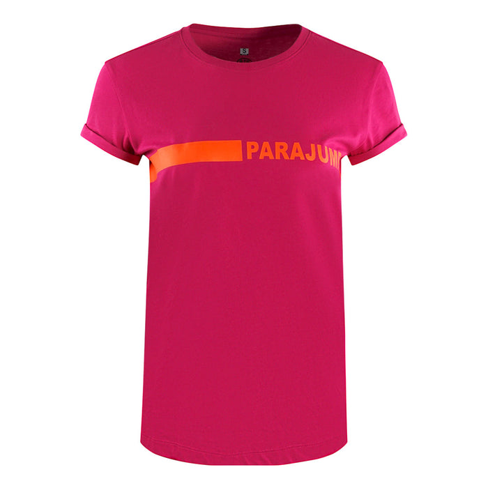 Parajumpers Womens Space Tee 506 T Shirts Pink