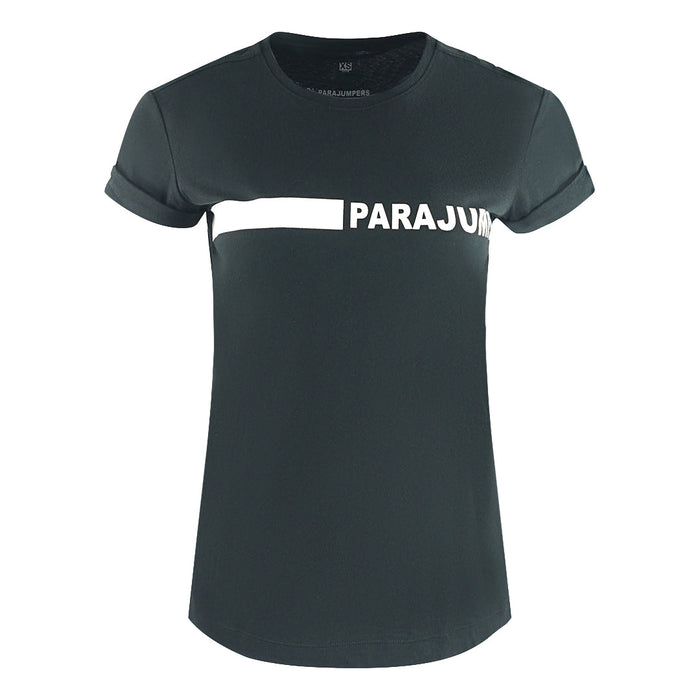Parajumpers Womens Space Tee 541 T Shirts Black
