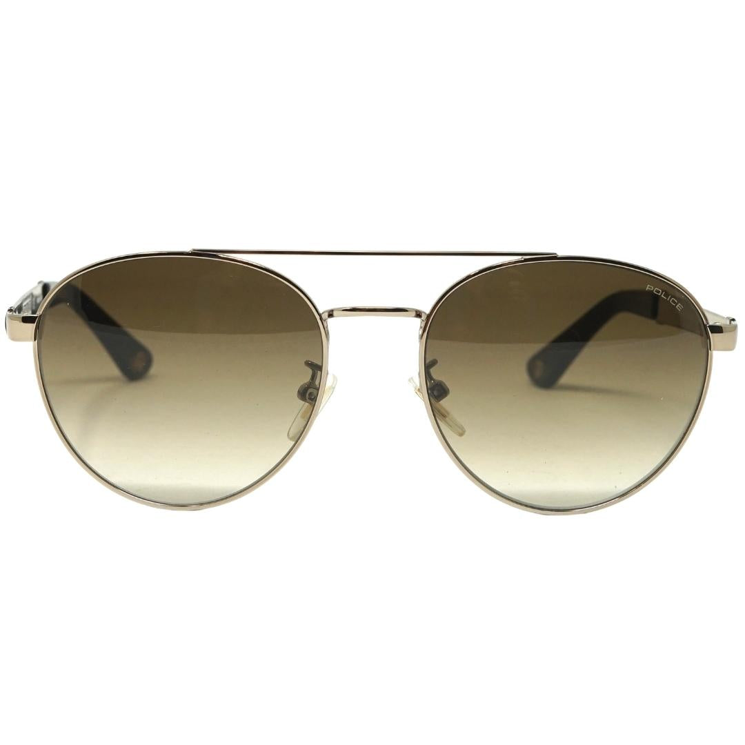 Police Spl891M 08Ff Sunglasses Gold