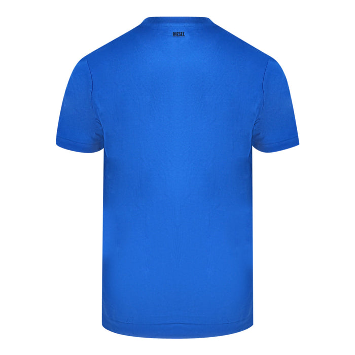 Diesel Mens T Cherubik New 8Ii T Shirt Blue
