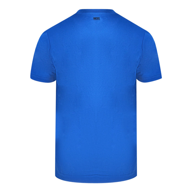Diesel Herren T Cherubik New 8Ii T-Shirt Blau
