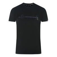 Aquascutum Mens T00423 99 T Shirt Black