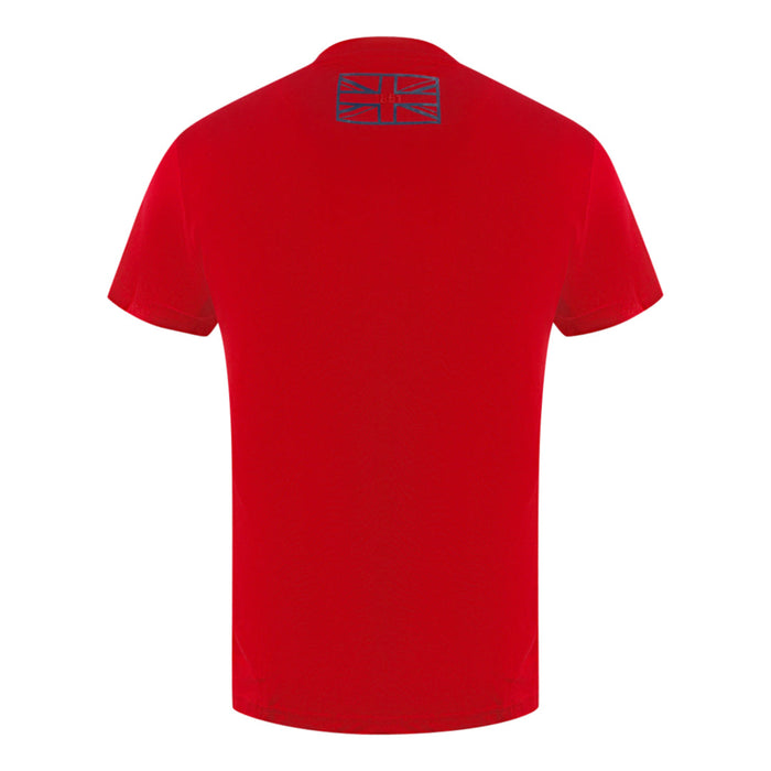 Aquascutum Mens T00723 52 T Shirt Red