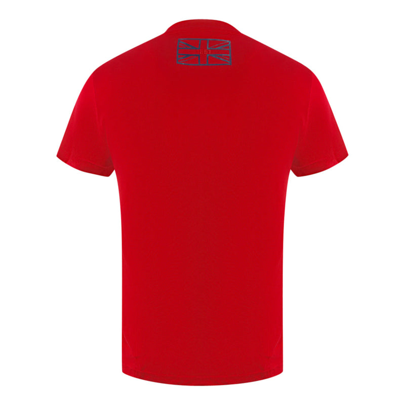 Aquascutum Mens T00723 52 T Shirt Red