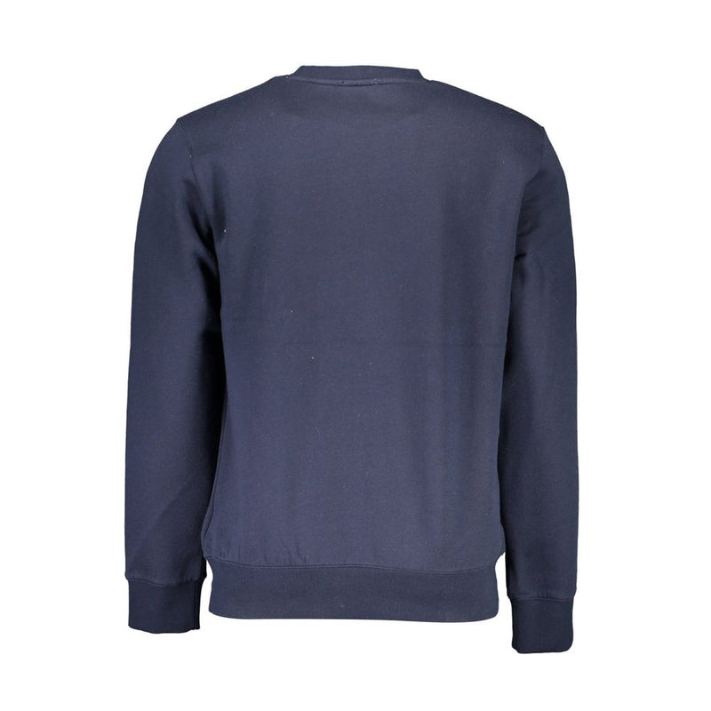 Timberland Sleek Blauer Pullover mit Rundhalsausschnitt aus Bio-Baumwolle