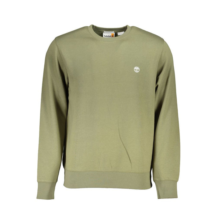 Timberland – Klassisches Fleece-Sweatshirt mit Rundhalsausschnitt in Grün