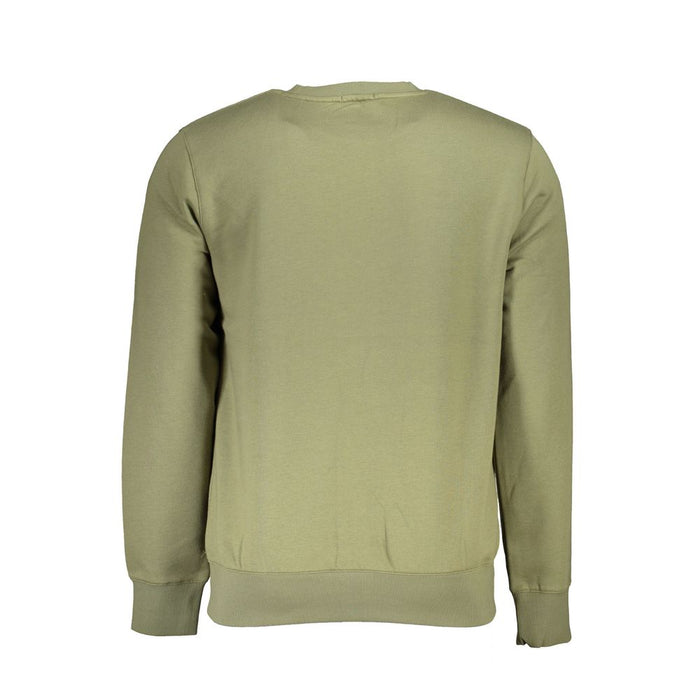 Timberland – Klassisches Fleece-Sweatshirt mit Rundhalsausschnitt in Grün