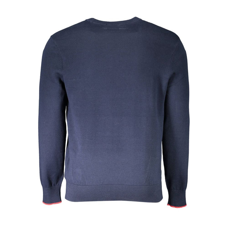 Timberland – Klassischer Pullover aus Bio-Baumwolle mit Rundhalsausschnitt in Blau