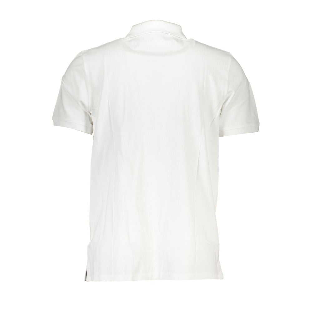 Weißes Poloshirt aus Baumwolle von Timberland