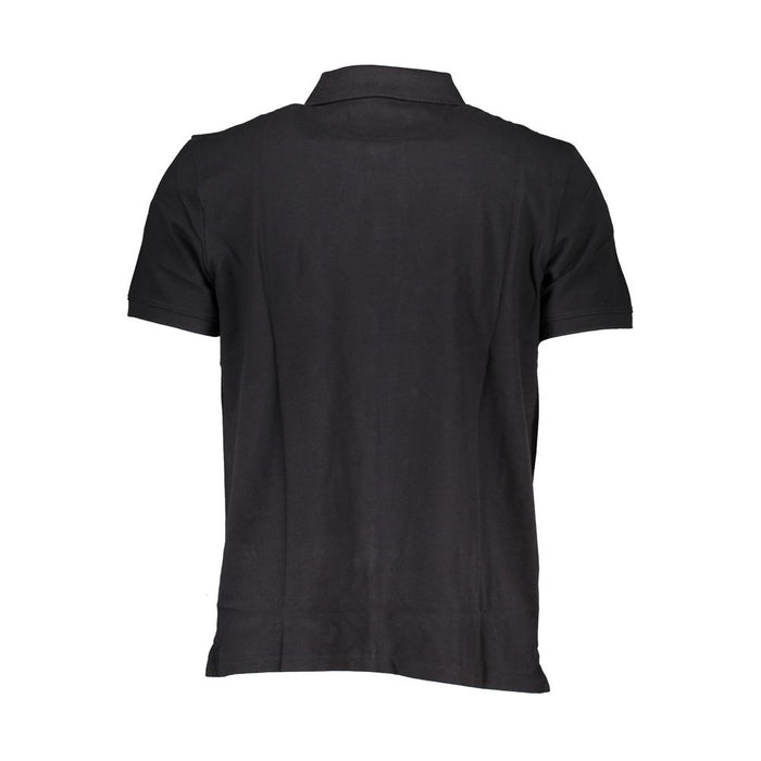 Schwarzes Poloshirt aus Baumwolle von Timberland