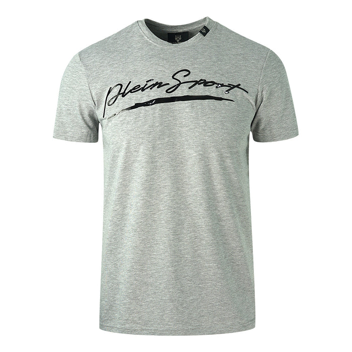 Philipp Plein Sport Herren T-Shirt Tips108It 94 Grau