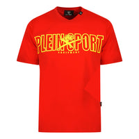 Philipp Plein Sport Mens Tips1100 52 T Shirt Red