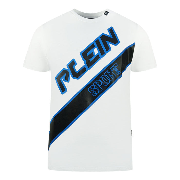Plein Sport Mens Tips111Tn 01 T Shirt White