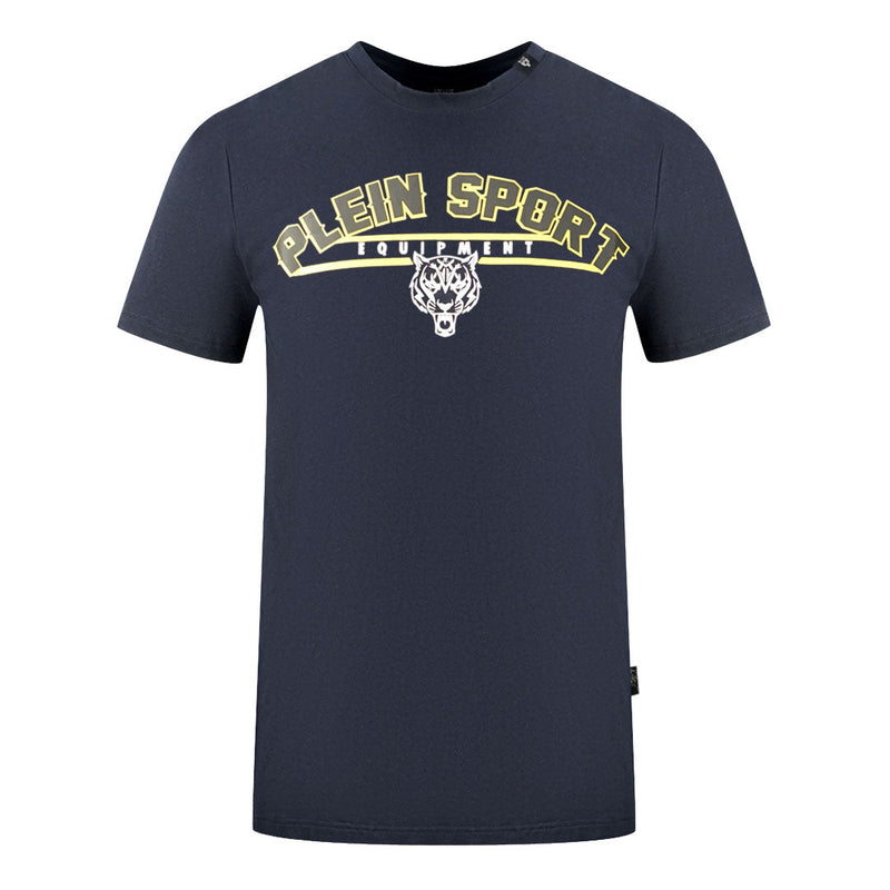 Plein Sport Herren Tips114Tn 85 T-Shirt Marine